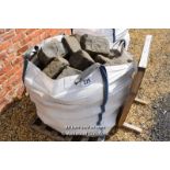 *LARGE BAG OF BASALT KERBING