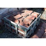 *CRATE CONTAINING APPROX FIVE HUNDRED ROOF TILES, INCLUDING PERFECTA