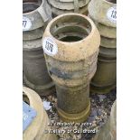 *VENTED BUFF CHIMNEY POT, 900 HIGH