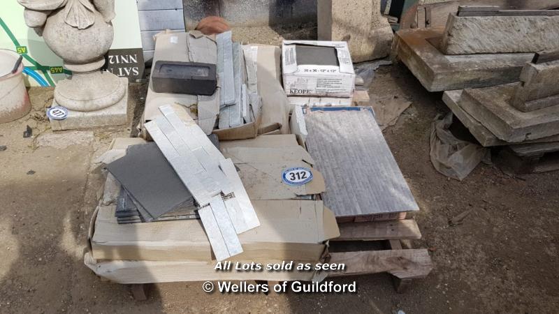*PALLET OF MIXED TILES