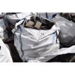 *LARGE BAG OF APPROX 3 SQUARE METRES OF HEAVY DUTY GRANITE COBBLES