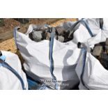 *LARGE BAG OF APPROX 3 SQUARE METRES OF HEAVY DUTY GRANITE COBBLES