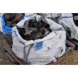 *LARGE BAG OF APPROX 3 SQUARE METRES OF HEAVY DUTY GRANITE COBBLES