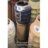 *VENTED BUFF CHIMNEY POT, 1080 HIGH