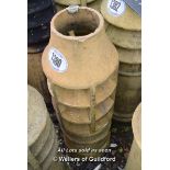 *VENTED BUFF CHIMNEY POT, 1060 HIGH