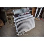 *SIX MIXED RADIATORS, THE LONGEST 1030