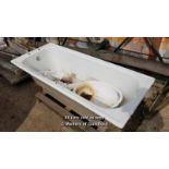 *STEEL BATH & DOLLY TUB