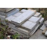 *PALLET OF MIXED GRANITE STONE BLOCKS