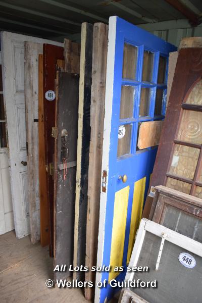 *FIVE MIXED INTERNAL AND EXTERNAL DOORS