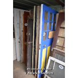 *FIVE MIXED INTERNAL AND EXTERNAL DOORS