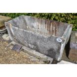 *MARBLE RECTANGULAR BATH/TROUGH, 1830 X 755 X 700