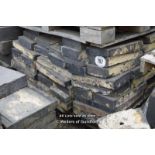 *PALLET OF APPROX SIXTY FIVE BLUE COPING SECTIONS