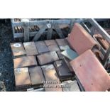 *PALLET OF APPROX ONE HUNDRED AND FORTY ROOF TILES