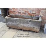 *LARGE SANDSTONE TROUGH, 1900 X 670 X 610