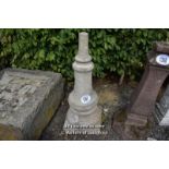 *RECONSTITUTED STONE PLINTH, 1040 HIGH