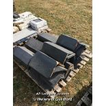 *PALLET OF APPROXIMATELY THIRTY FIVE MIXED BLUE RIDGE TILES