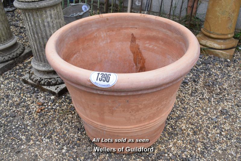 *REPAIRED TERRACOTTA PLANTER, 750 DIAMETER, 640 HIGH