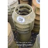 *VENTED BUFF CHIMNEY POT, 920 HIGH