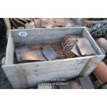 *CRATE CONTAINING A LARGE QUANTITY OF MIXED ROOF TILES