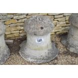 *COTSWOLD STONE BOLLARD, 470 HIGH