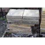 *PALLET OF APPROX FOURTEEN MIXED STYLE SLABS, VARIOUS SIZES