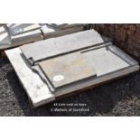 *PALLET OF SEVEN MIXED MARBLE AND STONE SECTIONS, VARIOUS SIZES
