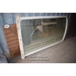 *LARGE HEAVY DUTY DOOR AND AS FOUND PLATE GLASS MIRROR