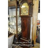An early 19th Century mahogany 8 day longcase clock, the brass diall signed A.C.Wassell,