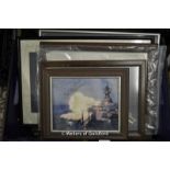 A quantity of ship's presentation plaques, shields and photographs, many with personal