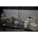 Japanese eggshell tea set and other china.