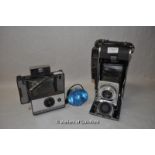Polaroid Rangefinder Prontor-SVS camera with Rodenstock-Ysarex 1:4.7 127mm lens (4072773);