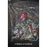 Sealed Bag of Costume Jewellery, gross weight 3.35kg