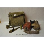 *Vintage gas mask in original bag (Lot subject to VAT)