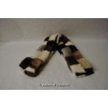 *Mixed mink stole/scarf believed to be by Irene of New York (Lot subject to VAT)