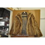 *Mink fur luxury short coat (Lot subject to VAT)