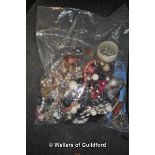 Sealed Bag of Costume Jewellery, gross weight 2.95kg