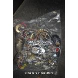Sealed Bag of Costume Jewellery, gross weight 2.81kg