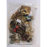 Bag of Costume Jewellery, gross weight 1.67kg