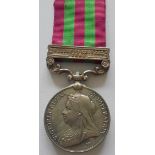 India General Service Medal 1895, clasp Relief of Chitral 1895 to 3560 Private P. McFadyan, 2nd