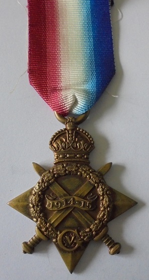 1914-15 Star named to 1891 Private W.S. King, Essex Regiment. Good very fine