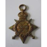 1914-15 Star named to 12405 Private W. Burchall, Lancashire Fusiliers. Generally very fine