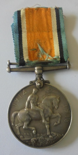 British War Medal named to 32681 Private F. Taylor, York and Lancaster Regiment. Killed on 17th - Image 2 of 2