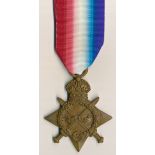 1914-15 Star, impressed PTE H.M.CLAYTON, BRANDS F.S.RFLS Sold together with digital copy of