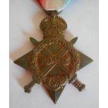 1914-15 Star named to Temporary Captain P.J. Jowell, 2nd Infantry. Good very fine