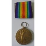 An Emotive Victory Medal to Major J.R. Young, 17th Battalion, Highland Light Infantry who was