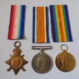 A 1915 Trio to Captain G.H. Mitchell, 11th Battalion, Argyll and Sutherland Highlanders, who went