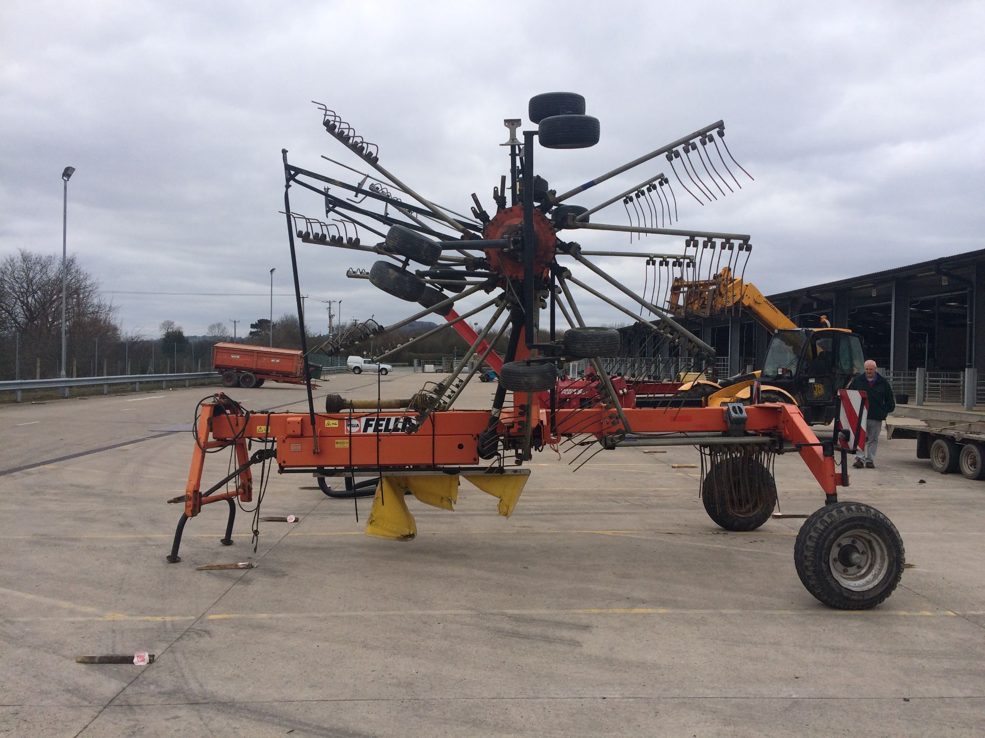 FELLA TS880 TWIN ROTOR RAKE