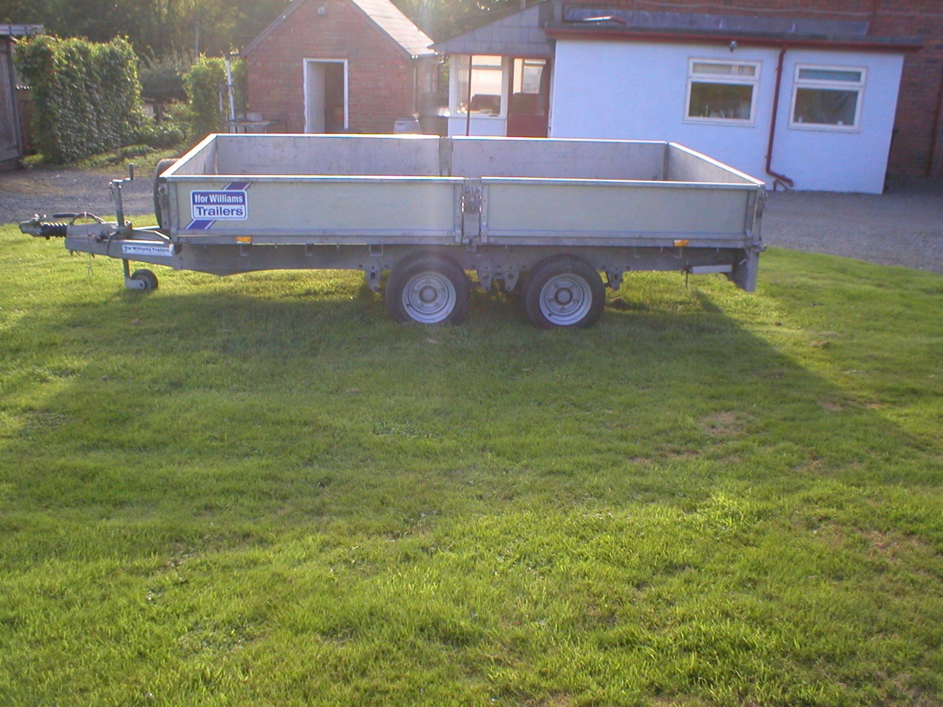 IFOR WILLIAMS 12x6FT FLATBED TRAILER - Image 2 of 3