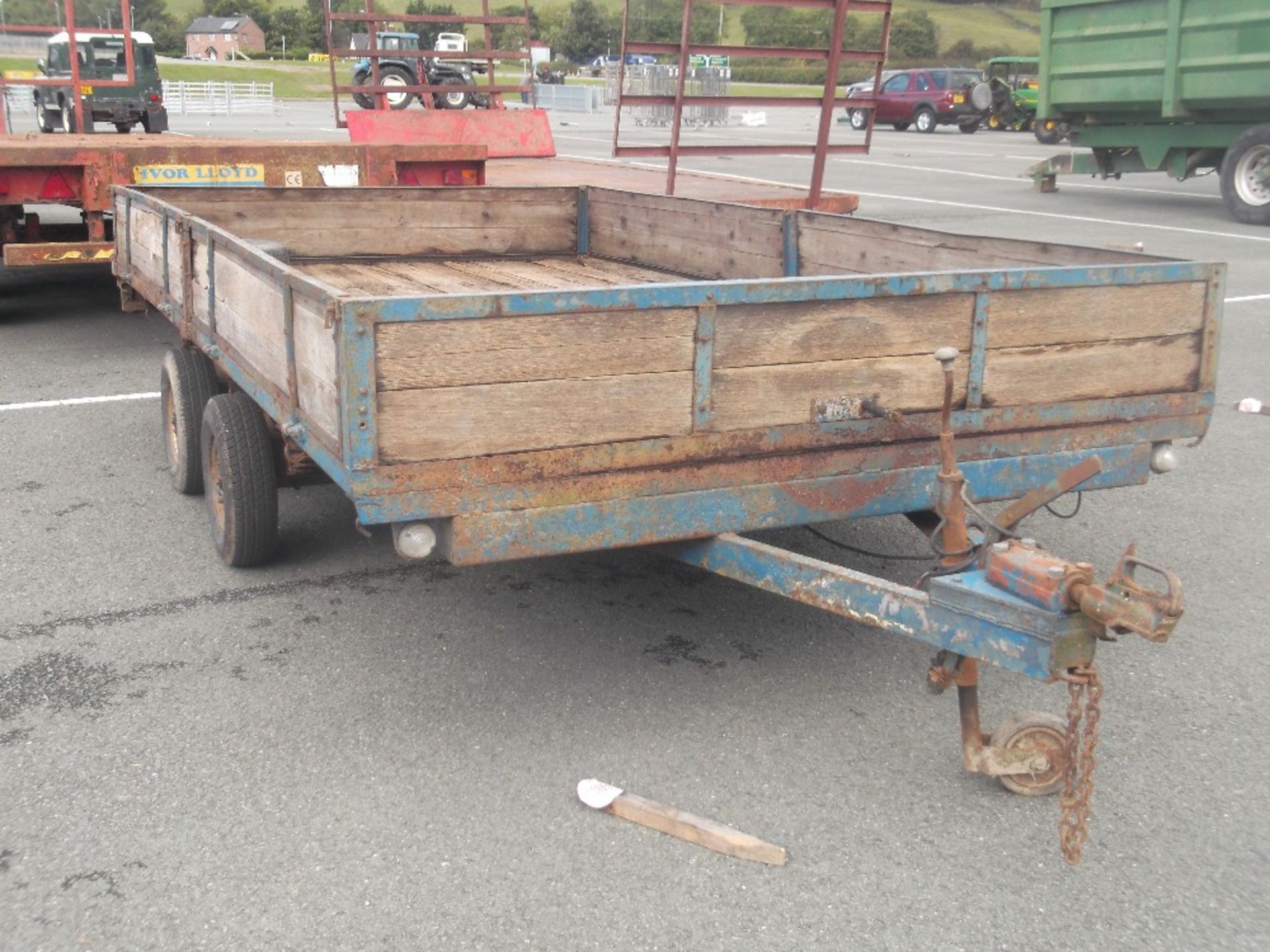 IFOR WILLIAMS 12FT WOODEN TRAILER