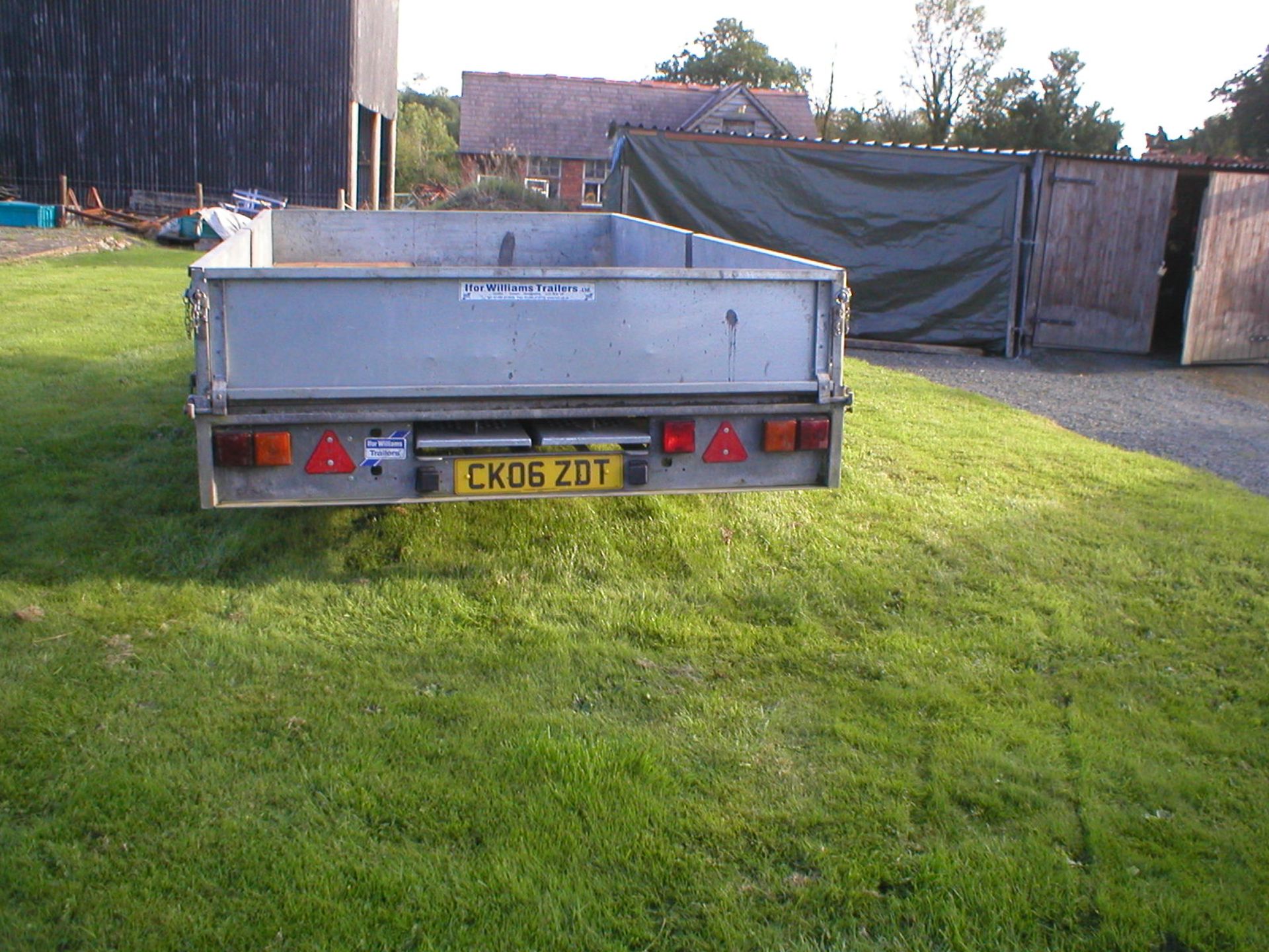 IFOR WILLIAMS 12x6FT FLATBED TRAILER